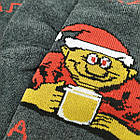 Шкарпетки чоловічі махрові новорічні Bravo Socks 41-44р асорті, фото 4