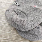 Шкарпетки чоловічі махрові середні новорічні GRAND 27-29р сірі, фото 4