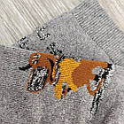 Шкарпетки чоловічі махрові середні новорічні GRAND 27-29р сірі, фото 7