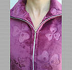 Халат жіночий на блискавці з коміром з Well Soft, Україна, р54, кольори в асортименті, 20029968, фото 4