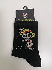 Шкарпетки з приколами демісезонні Crazy Lama 222-32 Хлопчик-скелет Туреччина one size (37-43р) НМД-0510784