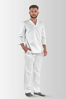 Костюм робочий, медичний Toffy Чоловічий Білий