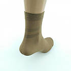 Шкарпетки жіночі капронові КАТЕРИНА з 2-ма смужками 40 Den мокко (шоколад) НК-274, фото 5