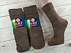 Шкарпетки жіночі капронові A.M.Y fashion classic 100Den мокко великий ромб НК-2799, фото 7