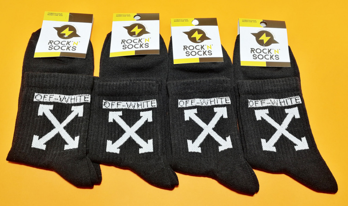 Шкарпетки з приколами демісезонні Rock'n ' socks 444-04 Україна one size (37-44р) НМД-0510443