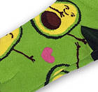 Шкарпетки з приколами демісезонні короткі Neseli Coraplar 0001 Avocado Туреччина one size (37-44р) 20036324, фото 3
