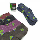 Шкарпетки жіночі махрові середні Житомир "Koi"36-41 bambu ялинка асорті 20032883, фото 2