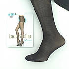 Колготки капронові жіночі Lady Sabina 40DEN з шортиками що стягують розмір 4 чорні 20024901, фото 3