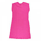 Сукня жіноча трикотаж 96-100р Україна однотонна з принтом без кишень, 20013295, фото 3