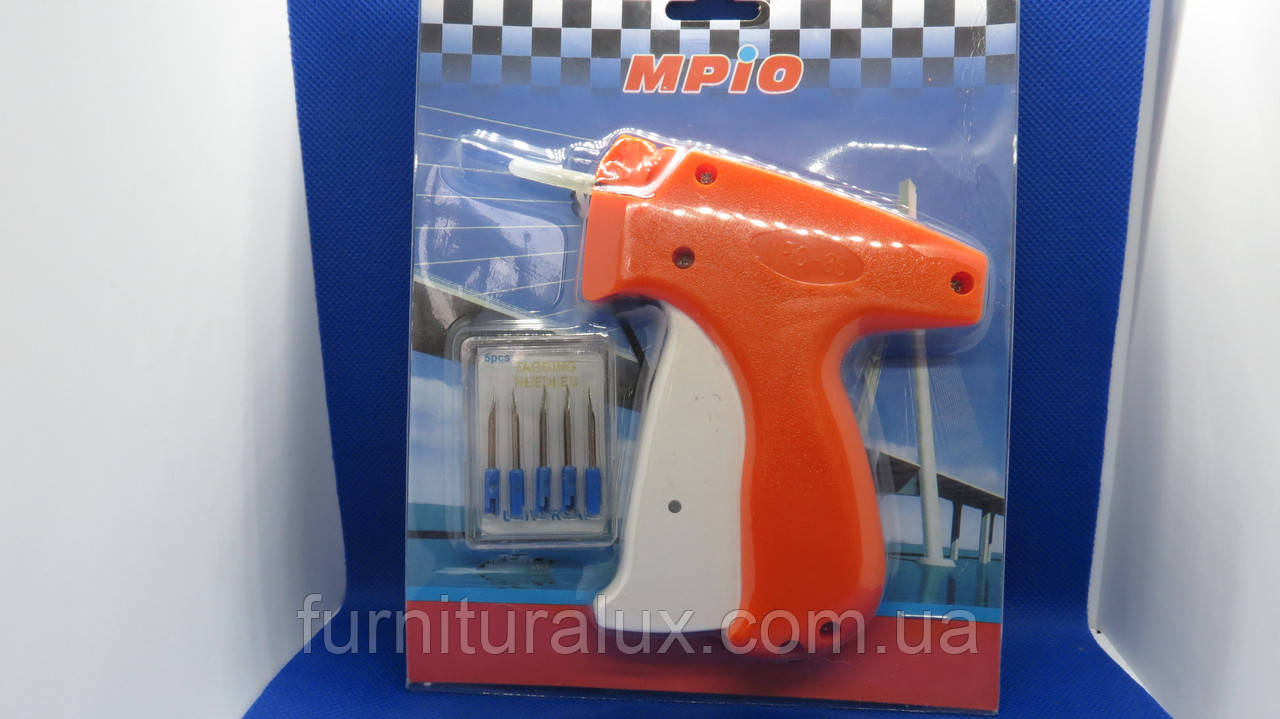 Пістолет пристрілювальний для цінників і етикеток №Mpio з запасними голками
