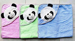 Дитячі рушники з капюшоном