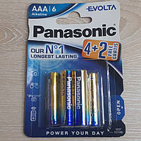 Батарейка PANASONIC EVOLTA AAA/LR03 (6шт)