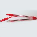 AA927 Ручка кулькова BEIFA крассная., фото 1