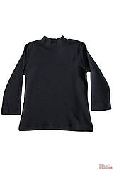 ОПТОМ Полукуф чорного кольору базовий для маленької дитини (86 см.)  Lovetti 2125000686301