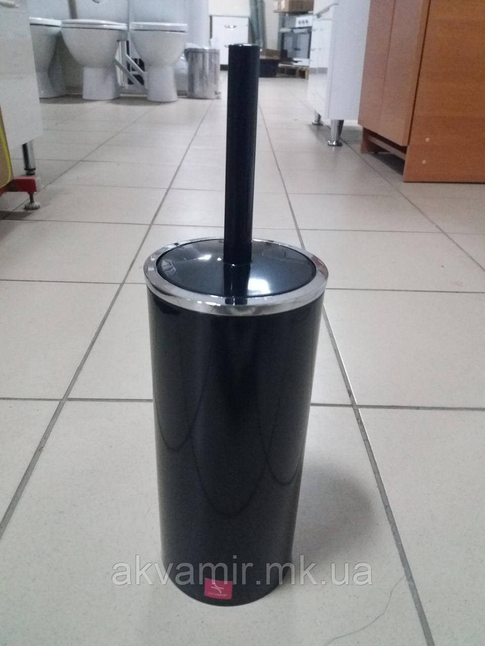 Йорж для туалету LENOX (чорний) підлоговий (пластик) Туреччина