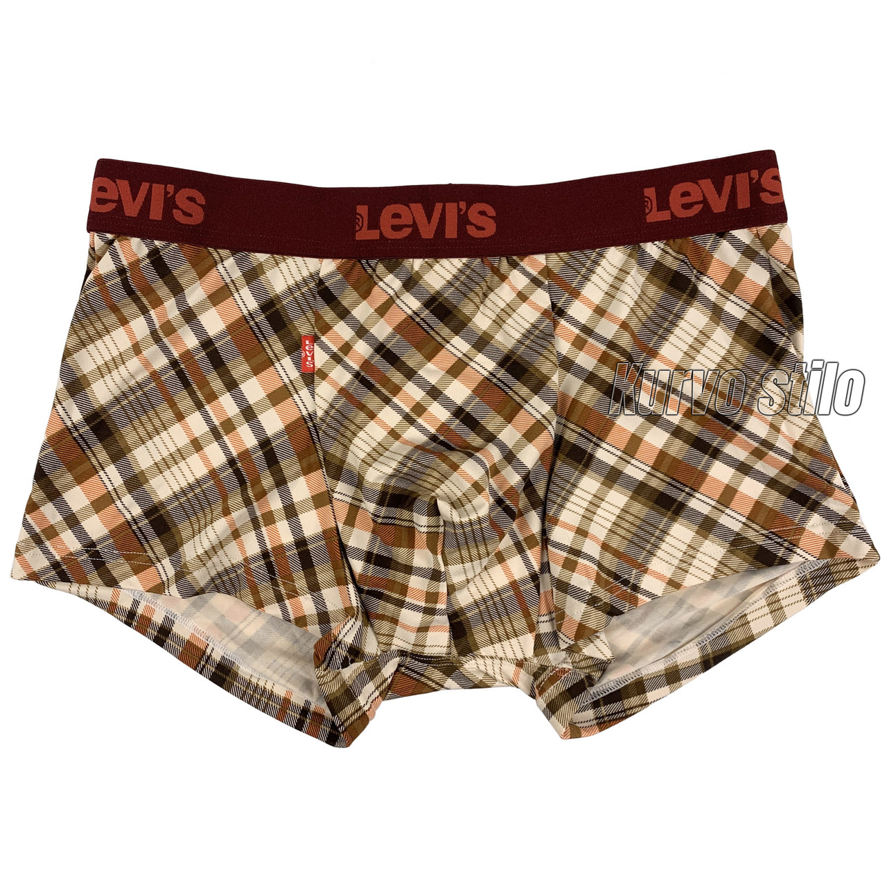 Чоловічі труси Levis преміум якості, колір білий в синю смужку