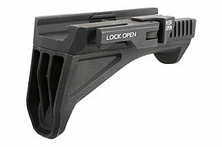 Ручка перенесення вогню кутова QD - Black [FMA] (для страйкболу), фото 4