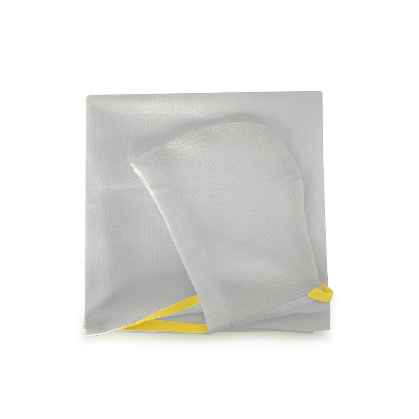 EKOBO — Рушник з капюшоном, сірий (140х70см)