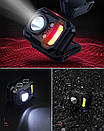 Налобний ліхтарик SupFire HL19 MINI ліхтар з вбудованим акумулятором 850 mAh USB, фото 10