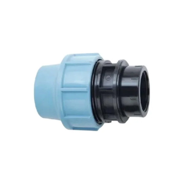 Муфта ПНД з внутрішнім різьбленням 32х3/4