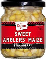 Кукурудза Carp Zoom Sweet Angler's Maize, 220ml (125g) Strawberry Полуниця