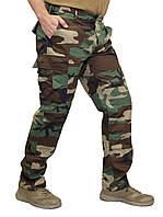 Штаны тактические Mil-Tec BDU Slim Fit Woodland 11853120