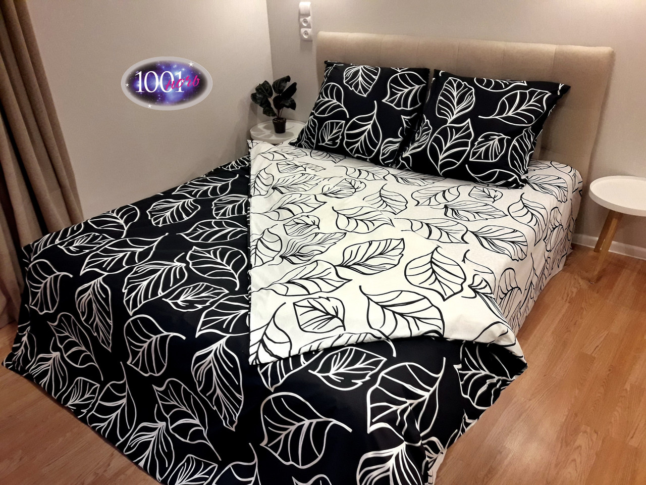 Набір постільної білизни Бязь Голд Люкс Дуєт №бл90 Євро 220х240, фото 1