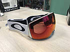 Гірськолижна маска Oakley Flight Deck L (XL) Matte White Лінза Prizm Torch Iridium, фото 4