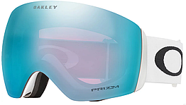 Гірськолижна маска Oakley Flight Deck Matte White Лінза Prizm Sapphire Iridium