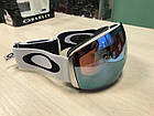 Гірськолижна маска Oakley Flight Deck Matte White Лінза Prizm Sapphire Iridium, фото 4