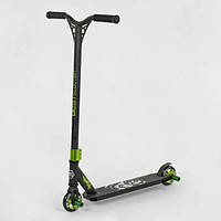 Самокат Best Scooter 75443 зелений с пегами