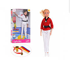 Barbie каратистка Defa Лялька для дівчинки Барбі лялька спортсменка шарнірна