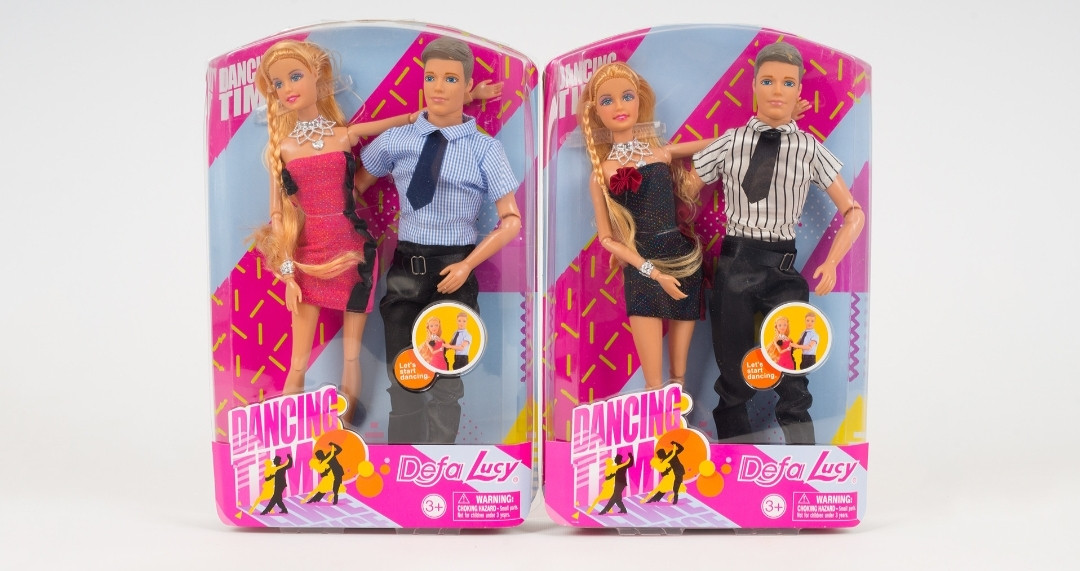 Barbie каратистка Лялька Defa чоловік і дружина Ляльки родина