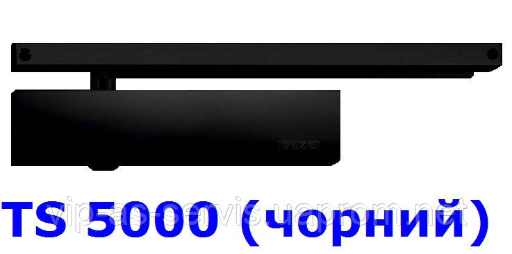 Доводчик Geze TS 5000 со скользящей тягой (черный)