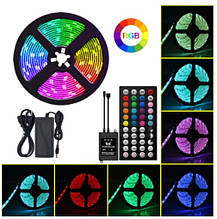 Світлодіодна стрічка LED SMD 3528 5m RGB, фото 6