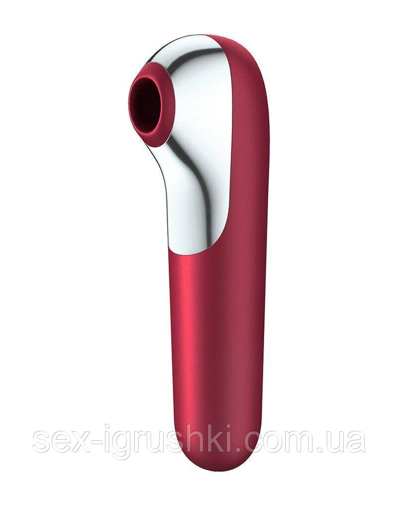 Смарт-вібратор та вакуумний стимулятор 2в1 Satisfyer Dual Love Pink SO4104