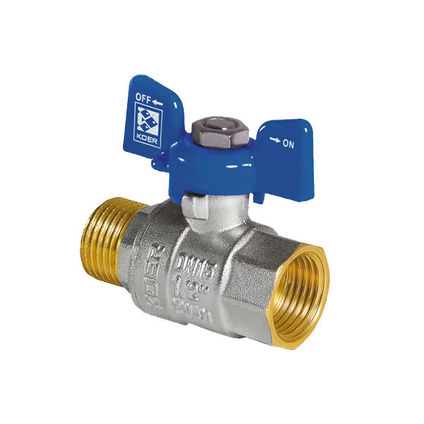 Кран кульовий KP 1/2' ГШБ (KR.218.B)