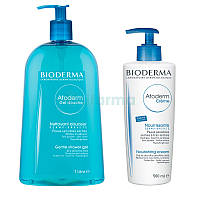 Набір Bioderma Atoderm для сухої та чутливої шкіри