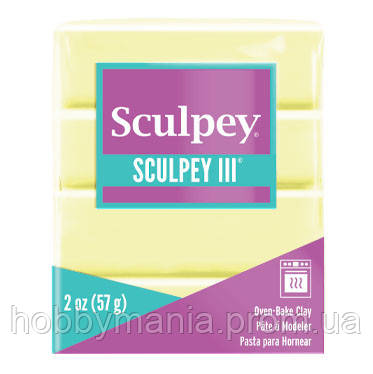 Sculpey III — Glow in the dark — Полімерна глина Скалпі-3, 57 г, Sculpey-3 код 1113