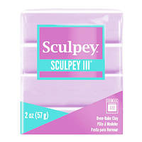 Sculpey III — Spring Lilac — Світло-бузкова полімерна глина Скалпі-3, 57 г, Sculpey-3 код 1216