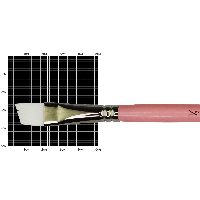 Синтетика кутова, Flamingo 1023A, № 1/2, к.р, пензель KOLOS