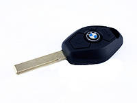 Ключ зажигания, заготовка корпус под чип, 3 кнопки, BMW, HU92
