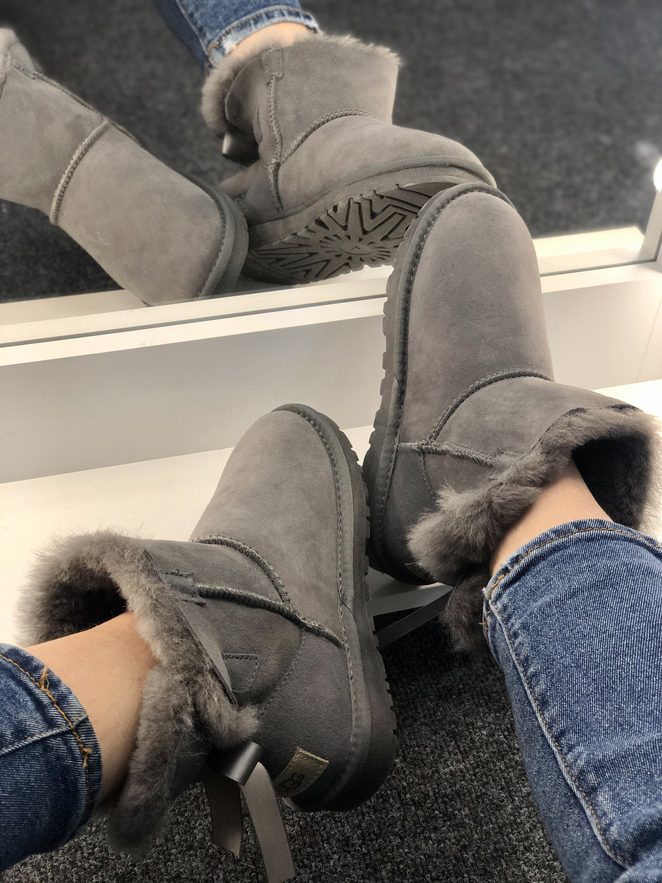 ugg mini bailey bow gr 39