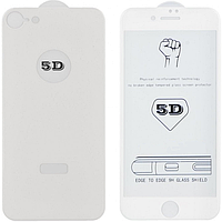 Захисне скло 5D Premium для iPhone 6, 6s біле