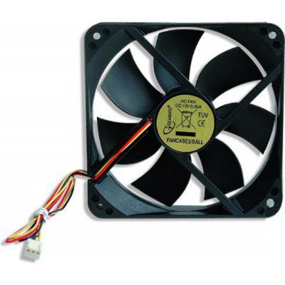 Кулер для корпуса GEMBIRD FANCASE3 Ball 120мм, фото 1