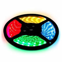 Стрічка діодна 5050, різні кольори, 60RGB, 12 В, 0,5 м (негерметична) B-LED