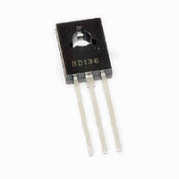 Транзистор биполярный BD136 (КТ814Б) TO220