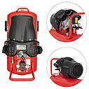 Компресор 100 л, 2.23 кВт, 220 В, 8 атм, 354 л/хв, 2 циліндри INTERTOOL PT-0005, фото 6