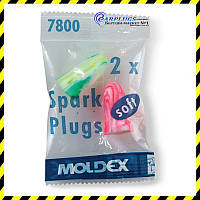 Беруши пенные Moldex Spark Plugs (Молдекс) 35 дБ