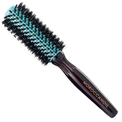 Moroccanoil Boar Bristle Round Brush - Дерев'яна гребінець з круглої термокераміческой насадкою 25 мм.